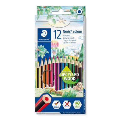 Цветни моливи Staedtler Noris Colour 185, 12 цвята