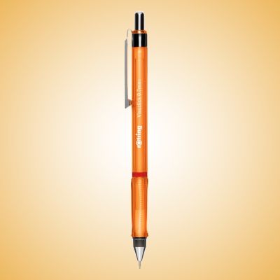 Комплект Rotring Visuclick автоматичен молив, гума, графит, оранжев 0,7