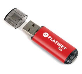 Преносима памет Platinet X-Depo USB2.0,16 GB, червена