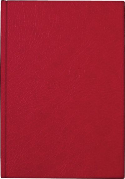 Бележник КБ 21, А5, 336 страниц, книговезко платно, червен