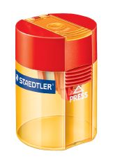 Острилка Staedtler 511 с контейнер,единична,асорти