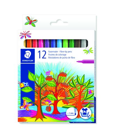 Флумастри Staedtler 325, 12 цвята