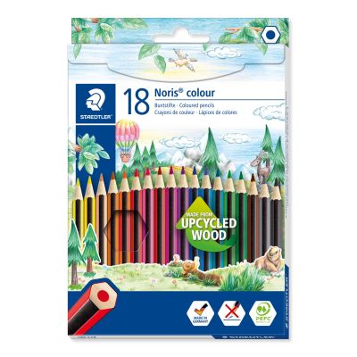 Цветни моливи Staedtler Noris Colour 185, 18 цвята