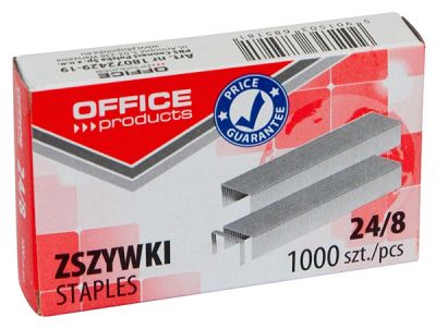 Телчета Office Products 24/8, до 50 листа, опаковка 1000