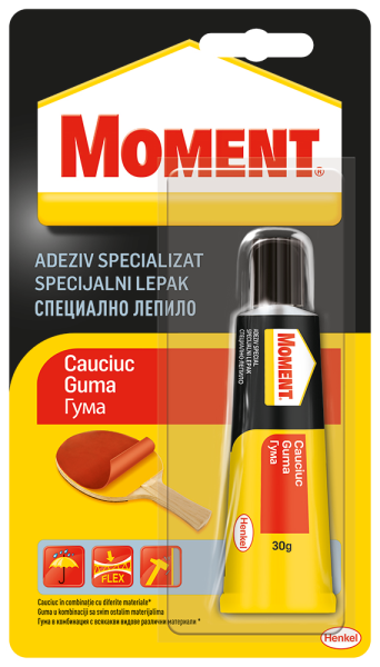 Специално лепило за гума Moment Rubber, 30г