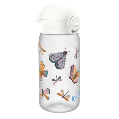 Бутилка за вода Ion8 Print, Recyclon, 350 ml, пеперуди