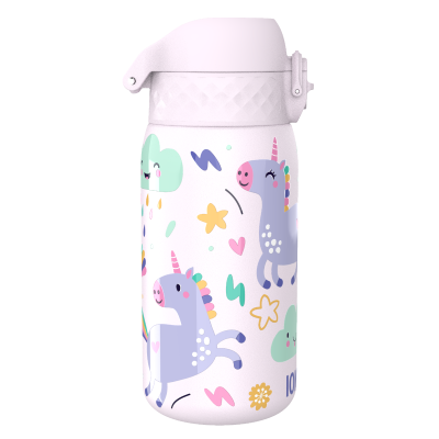 Термо бут. за вода Ion8 Print, метална,320ml, Unicorns