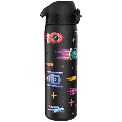 Бутилка за вода Ion8 Print, метална, 600ml, Space