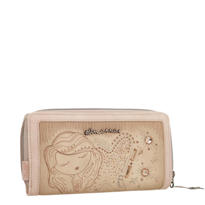 Портфейл Anekke Hollywood Studio Nude, 18х10х3см