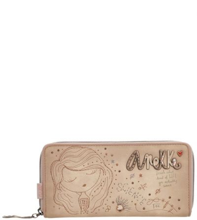Портфейл Anekke Hollywood Studio Nude, 21x10x3 cm