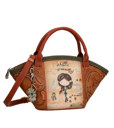 Чанта Anekke Piece&Love Camel, 41/19x19x13 cm