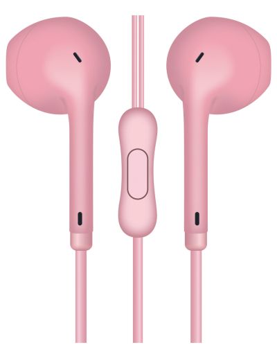 Стерео слушалки Freestyle Earphones FH770, розов