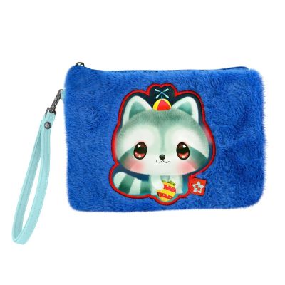 Несесер Bangoberry Remy Raccoon, плюшен, 24х17х2см