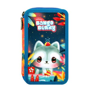 Несесер Bangoberry Remy Raccoon, троен, пълен, 45ч