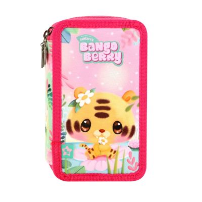 Несесер Bangoberry Tiggy Tiger, троен, пълен, 45ч