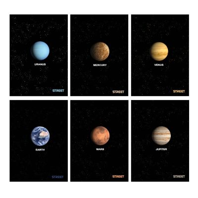 Тетрадка Street, А4, бели листа, 54листа, PLANET