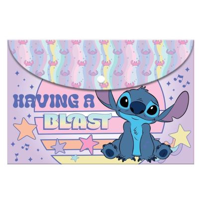 Папка с копче, А4, Lilo&Stitch