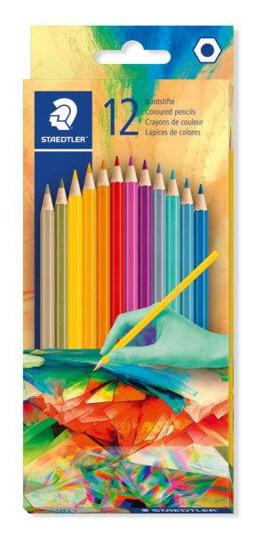 Цветни моливи Staedtler Multiverse 175, 12 цвята, вариант 2
