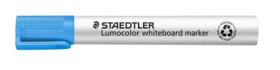 Маркер Staedtler Lumocolor 351 за бяла дъска, объл връх, светлосин
