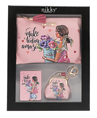 Подаръчен комплект Nikky, 3 части, Flower day
