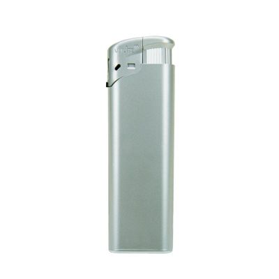 Пластмасова пиезо запалка Unilite U-828, сребърен
