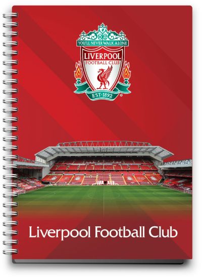 Тетрадка със спирала FC, A4, ШР, 70 листа, LIVERPOOL
