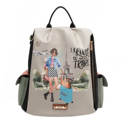 Раница Nikky 33х33х15.5cm, Live to travel