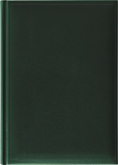 Календар-бележник Lediberg Balacron 894 А5, 2026, зелен