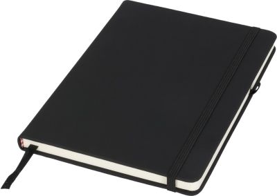 Бележник Noir medium, А5, 96л, чер/черен