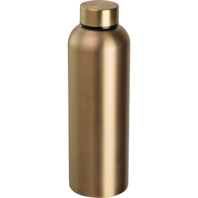Метална бутилка за вода, 700ml, бронз