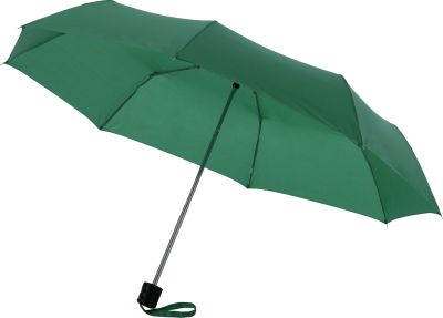 Чадър 21.5", сгъваем, зелен