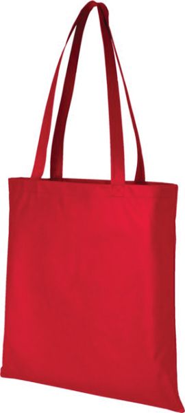 Пазарска чанта PF с дълги дръжки, полипропилен, червен