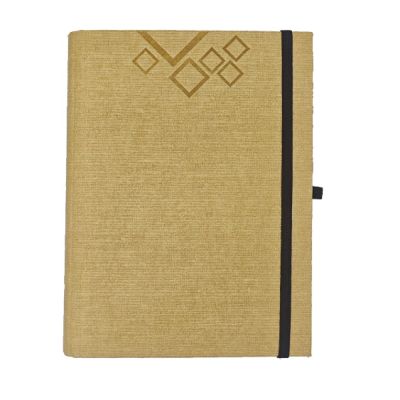 Бележник със скрита спирала Bamboa, без дати, бежов