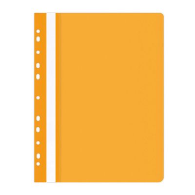 Папка Office Products с прозрачно лице европерф, оранж