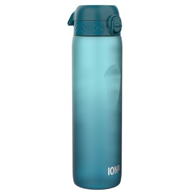 Бутилка за вода Ion8 Motivator, рециклирана пластмаса,1000ml, Teal/Blue