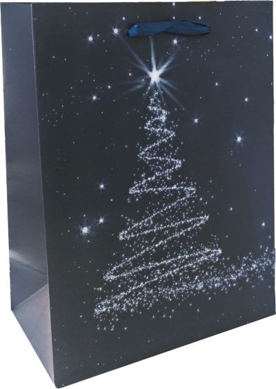 Подаръчна торбичка XMAS M, 77674, 18x23x10 cm