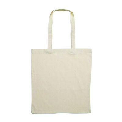 Чанта за пазар, памучна, натурален цвят