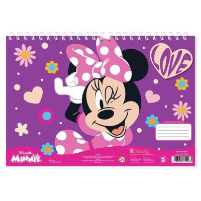 Скицник със спирала А4, 30л, Minnie