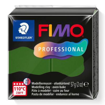Полимерна глина Staedtler Fimo Profession,57g, ТЗЕЛЕН