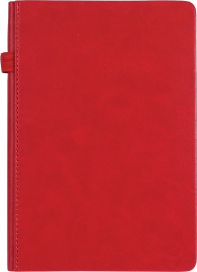 Бележник Ponte A5, линиран, 192 страници, ЧЕРВЕН