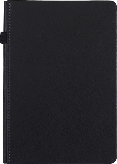 Бележник Ponte A5, линиран, 192 страници, ЧЕРЕН