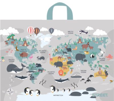 Чанта за скицник Street Large, 51x37 cm, WORLD