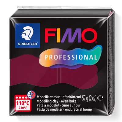 Полимерна глина Staedtler Fimo Profession,57g, БОРДО