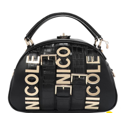 Чанта Nicole Lee, 32.5x23x16 cm, черна