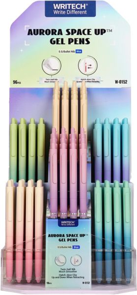 Дисплей гел химикалки Writech Aurora, 96 броя