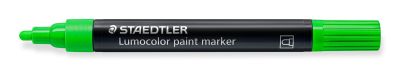 Маркер Staedtler Lumocolor Paint 349, акрилен, НЕОНЗЕЛЕН