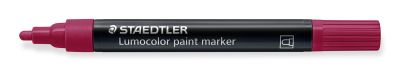 Маркер Staedtler Lumocolor Paint 349, акрилен, СВЧЕРВЕН
