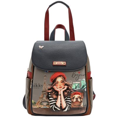 Раница Nikky 26х29х11.5cm, Eiffel dreams