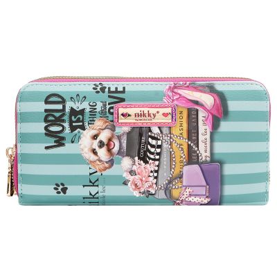 Портфейл Nikky, 19x9.5x4.5 cm, Meant to love you