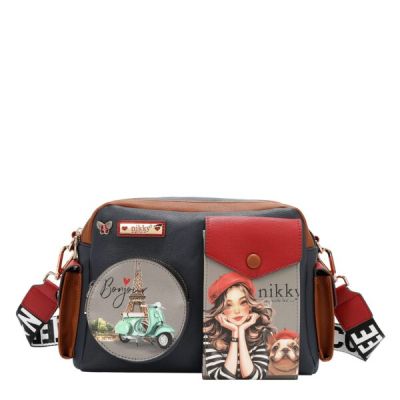 Чанта Nikky, 26.5x20x9.5 cm, Eiffel Dreams